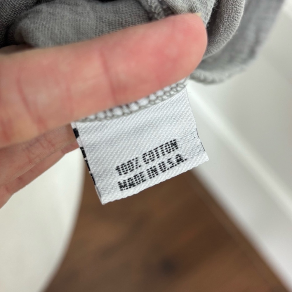 Bryn Walker Grey Cotton Gauze‎ Top XS - Picture 6 of 6